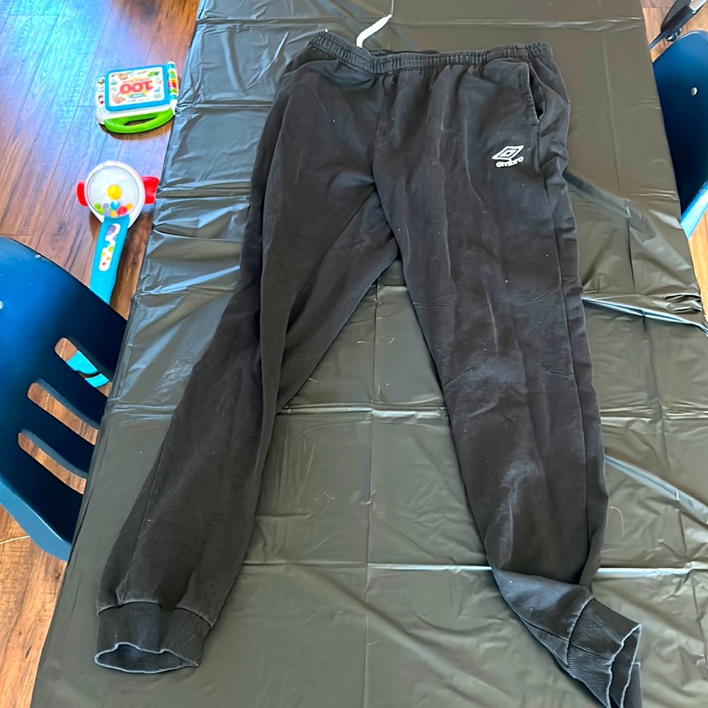 Black sweatpants